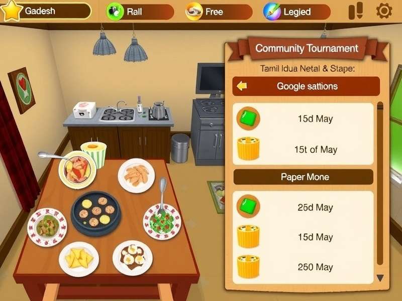 Tamil Nadu Idli Dosa Game Screenshot