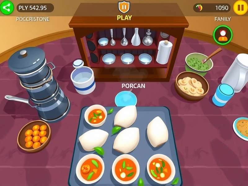 Traditional Indian Kitchen Setup in Tamil Nadu Idli Dosa